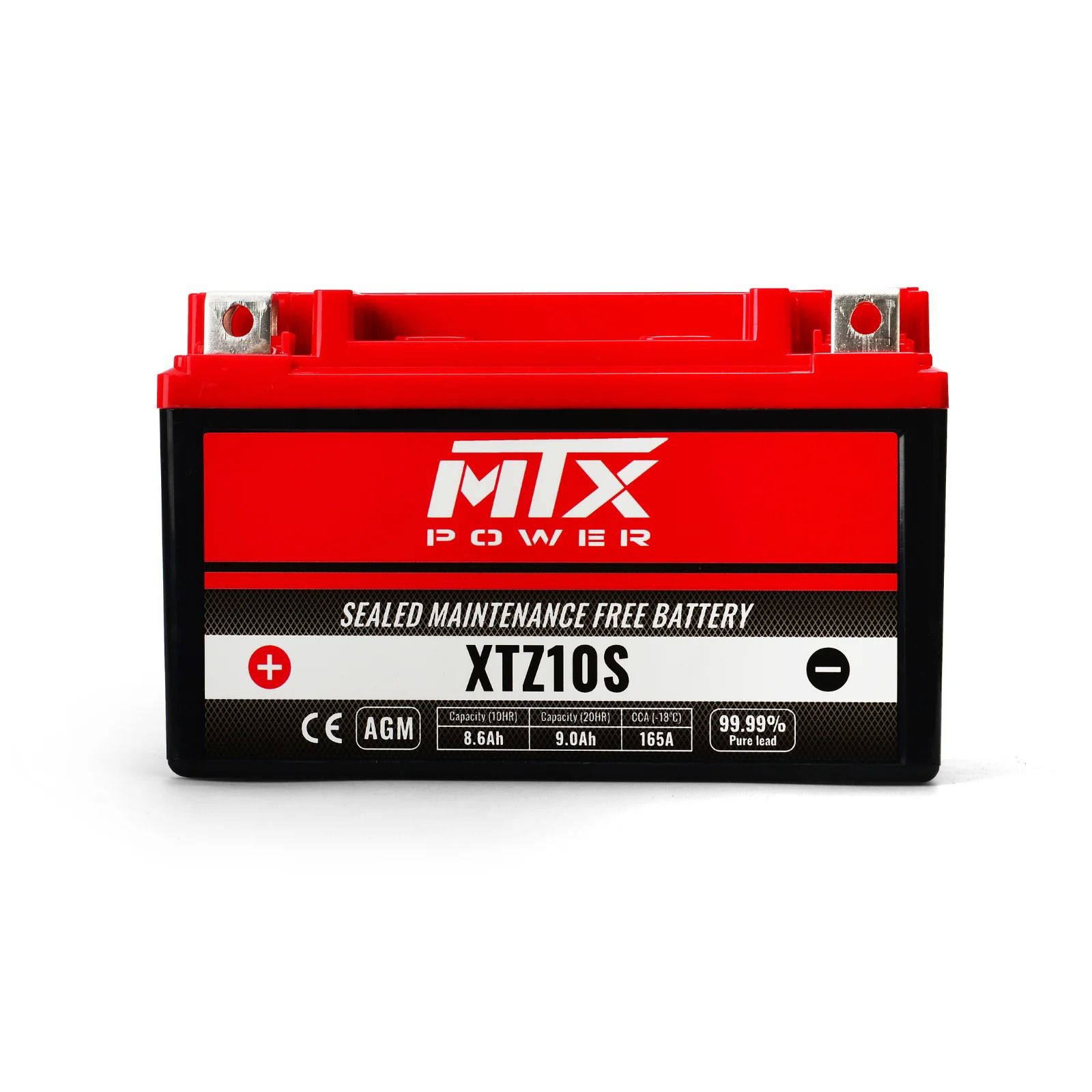 Batería MTX YTZ10S AGM para Yamaha MT09, R6, Honda CBR600 y BMW S1000RR - MotoBox JO Cali