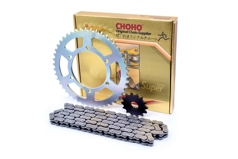 Kit de arrastre Choho X-ring 520HX-104L completo para Honda XRE 300 - piñón, catalina y cadena - MotoBox JO Cali